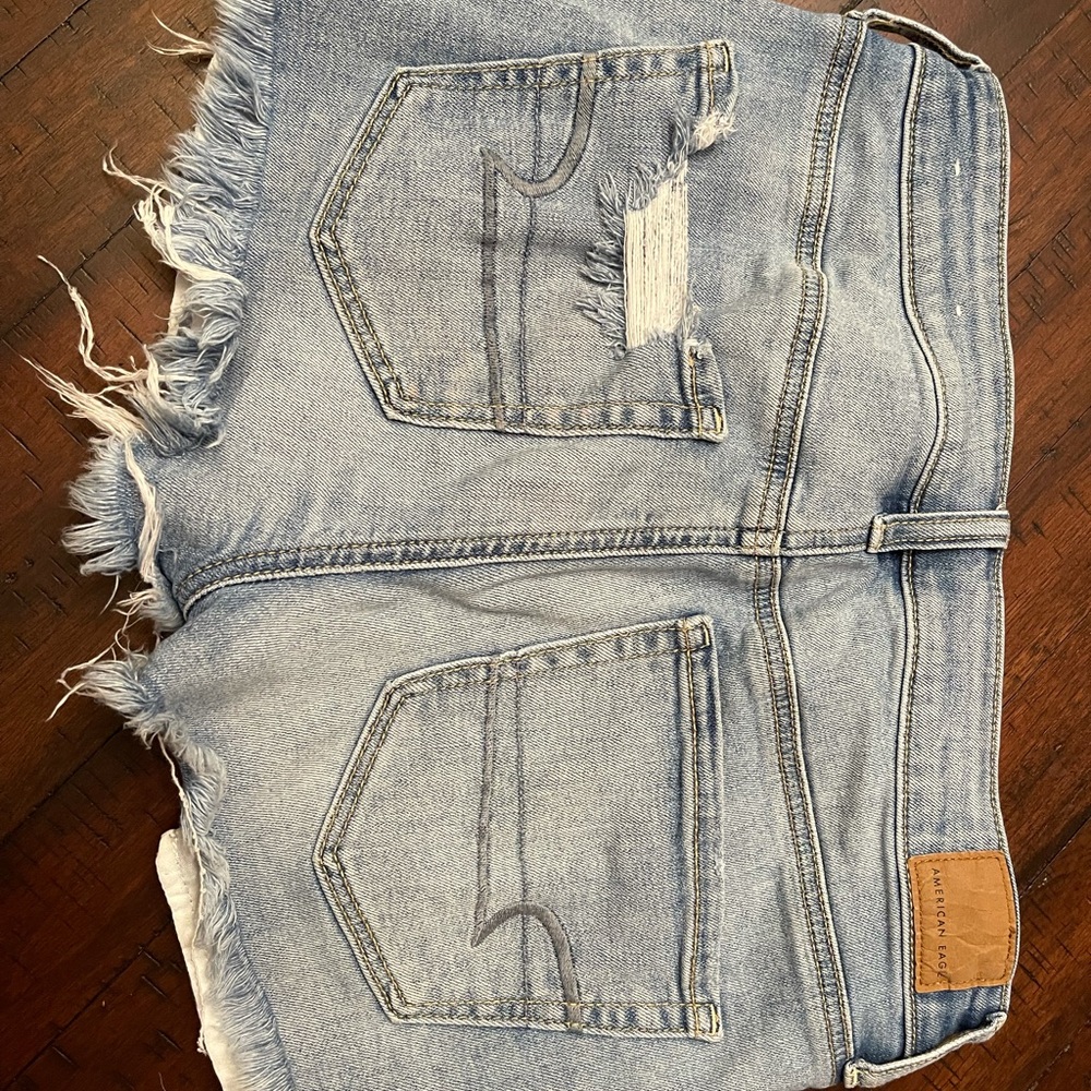 American Eagle blue jean shorts